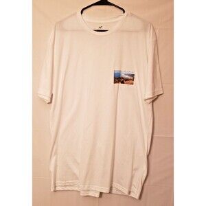 Stickermule White Short Sleeve Crew Neck T Shirt Sz XL NWOT